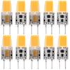 10X GY6.35 LED Lamp Crystal Sapphire Lamp 5W AC/DC12V LED COB Chandelier Plug-in LED Light Source Silicone Bulb Chandelier