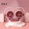 Long-Lasting Battery Life Fan Lazy Hanging Neck USB Rechargeable Portable Personal with 2-Speeds And Cooling 2-speeds Adjustable Hose Quiet