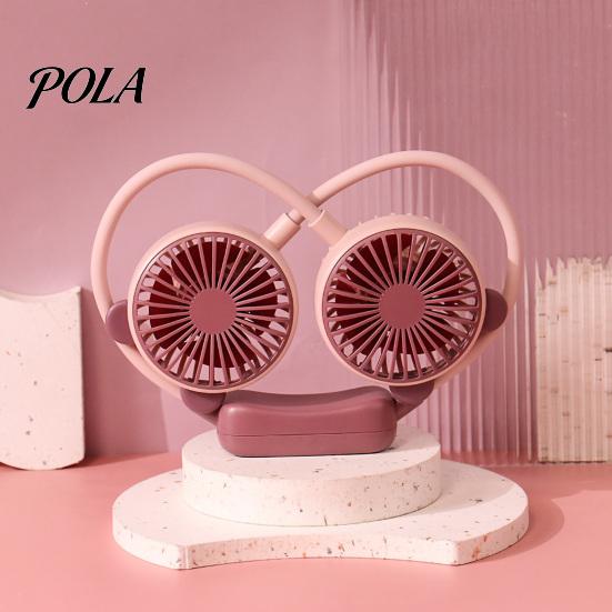 Long-Lasting Battery Life Fan Lazy Hanging Neck USB Rechargeable Portable Personal with 2-Speeds And Cooling 2-speeds Adjustable Hose Quiet
