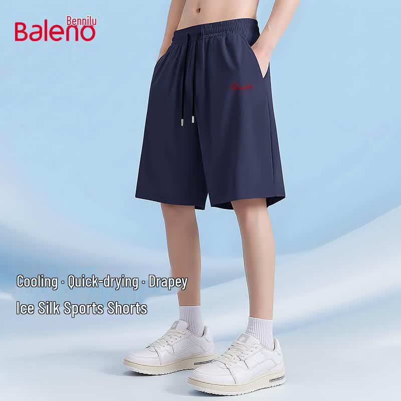 Baleno Men's Ice-Feel Breathable Casual Shorts