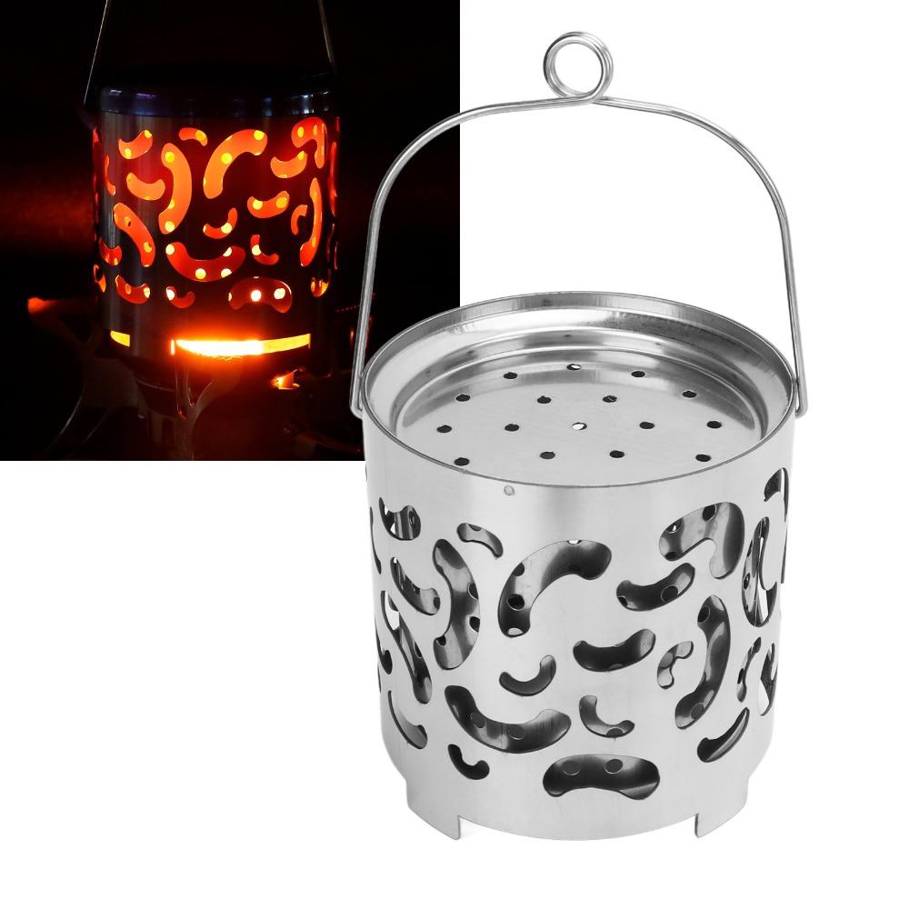 Mini Camping Heater Stove Portable Warming Stove Cover Durable Camping Heating Cover  Tent Heating
