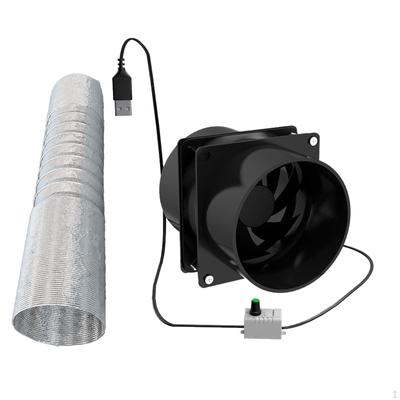 Ventilatore di ventilazione ad alta efficienza energetica per campeggio e uso esterno