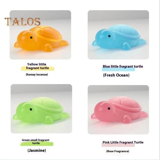 4Pcs Handmade Essential Oil Soap for Kids Natural Ingredients Moisturizing Soap Cute Mini Turtle Shape Handcrafted Fragrance Soap Home Hygiene Gift