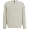Mens Tonal Logo Ribbed Collar Raglan Sweatshirt