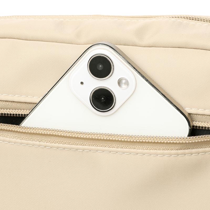 Lightweight Water-repellent Nylon Crossbody Small Square Bag Women's Shoulder Mobile Phone Bag