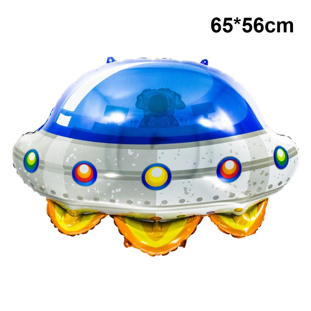 Solar System Outer Space Birthday 22in Planets Stand Astronaut Rocket Earth Balloons for Kids Starry Galaxy Party Decor Supplies