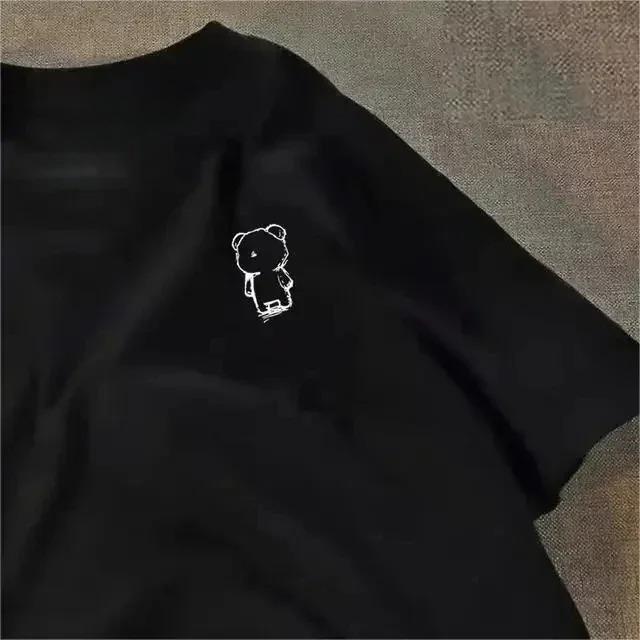 Small 100% Pure Cotton Round-neck High-quality 2025 Short-sleeved Top for Both Men and Women 2D Printed Clothing Pro Choice