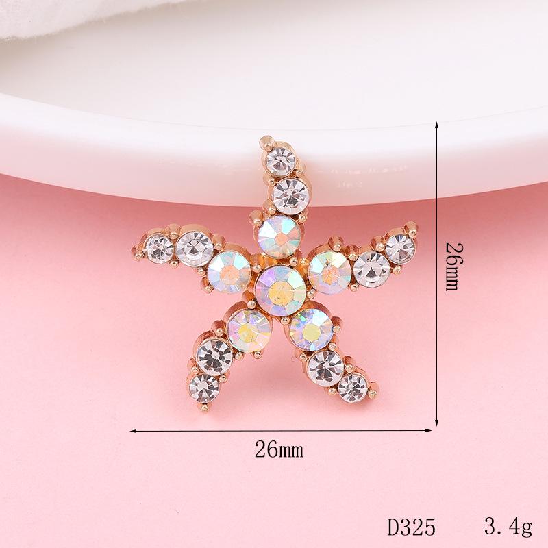 Five-Petal Diamond Flower Snowflake DIY Phone Shell Sticker