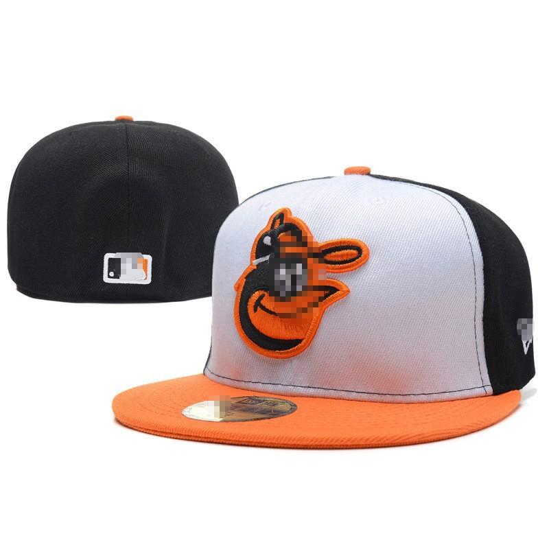 MLB Baseball Commemorative Fitted Hat American League Flat Brim Cap Fashion Sizes