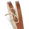 Bow Detail Women Bowknot Buckle Belt Adjustable Thin Belt  for Trending Accessory