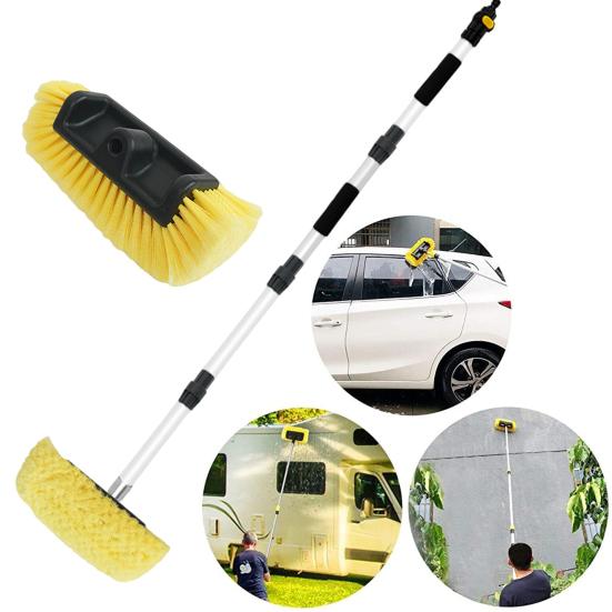 Car Detailing Brush Universal Window Wiper Car Deep Cleaning Brush Automotive Window Cleaner Car Interior Cleaning Tool for Vehicles Boats RVs