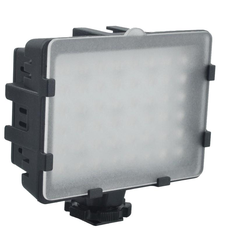 CN-48H Durable 48-LED Video Light with 2 Filters for Camera/Video Camcorder Black CN-48H Durable 48-LED Video Light with 2 Filters for Camera/Video Camcorder Black