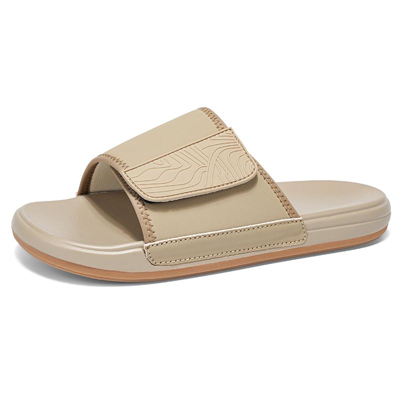 Men Two Way Beach Sandals Summer Slide Slippers Casual Outdoor Walking Shoes Soft Comfortable Non Slip Sandal Shoes Travel 39