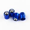 W23Aluminum Tire Valve Caps Dustproof Car Tyre Wheel Stem Air Valve Cover For R Volkswagen VW Tiguan Touran CC T-ROC Golf Polo GTI