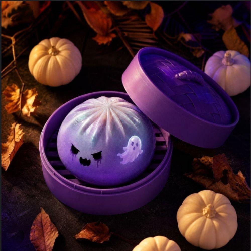 Langsam aufgehendes Knödel Sensorik Spielzeug Weicher Fidget Quetschbrötchen Kreative Knödel Quetschspielzeug Halloween