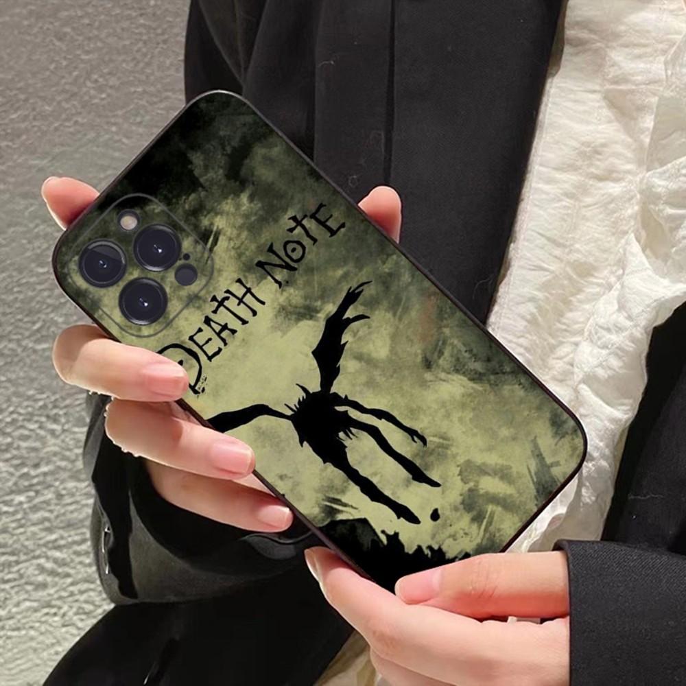 Death Note Yagami Light L Lawliet Phone Case For IPhone 16 15 8 7 6 6S Plus X SE XR XS 14 11 12 13 Mini Pro Max Mobile Case