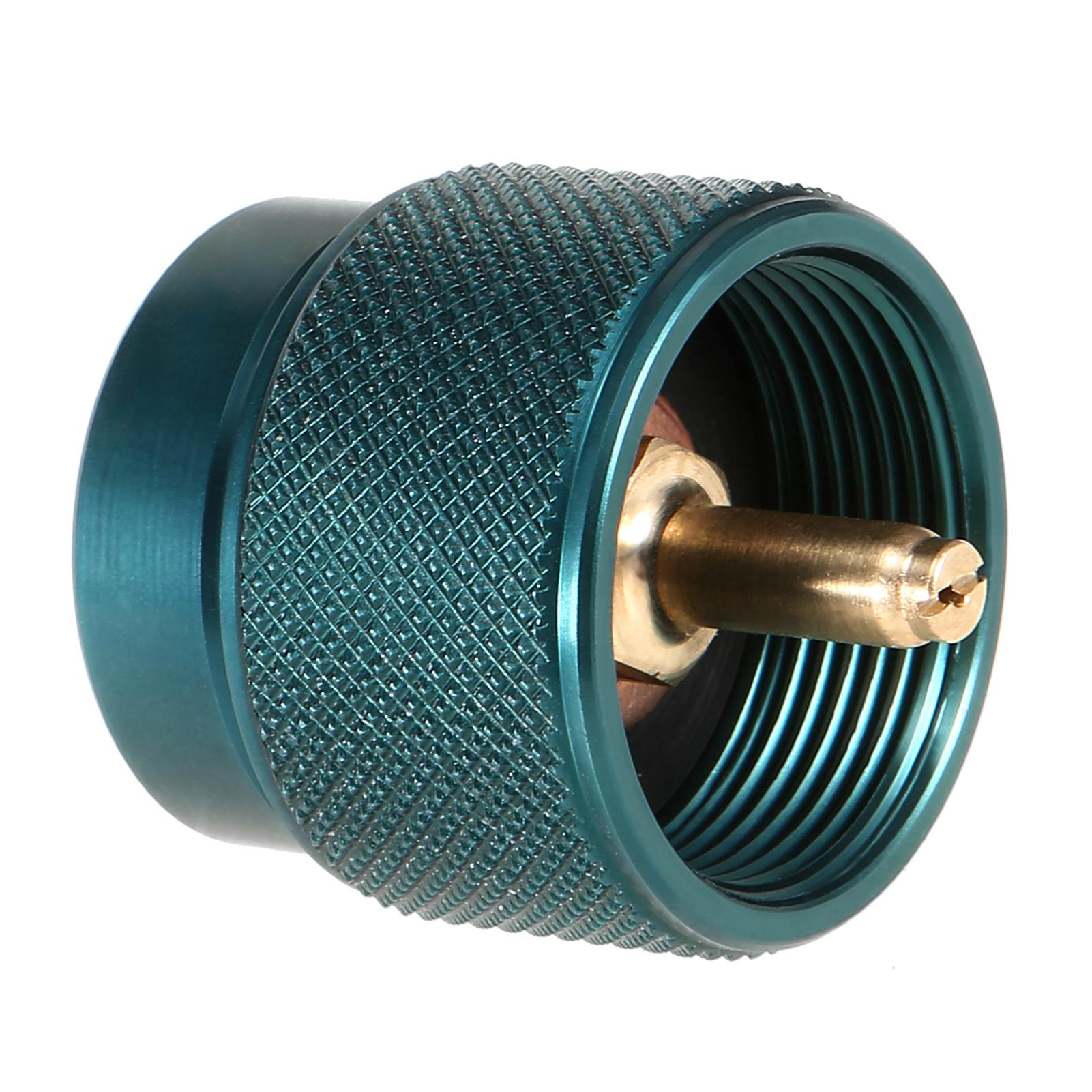 

Lixada Canister Head Adapter 1L Outdoor Camping Propane Small Input EN417 Lindal Valve Output