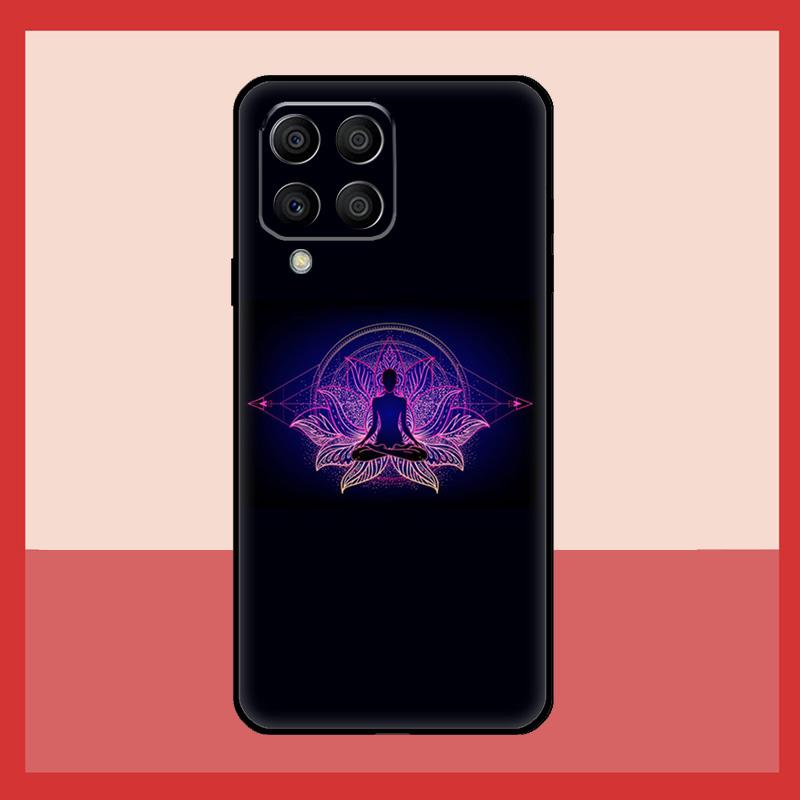 Mandala Chakra Yoga Case For Samsung Galaxy M52 M32 M53 M16 M11 M21 M31 M35 M12 M13 M14 M15 M36 M56 M55 M34 M54