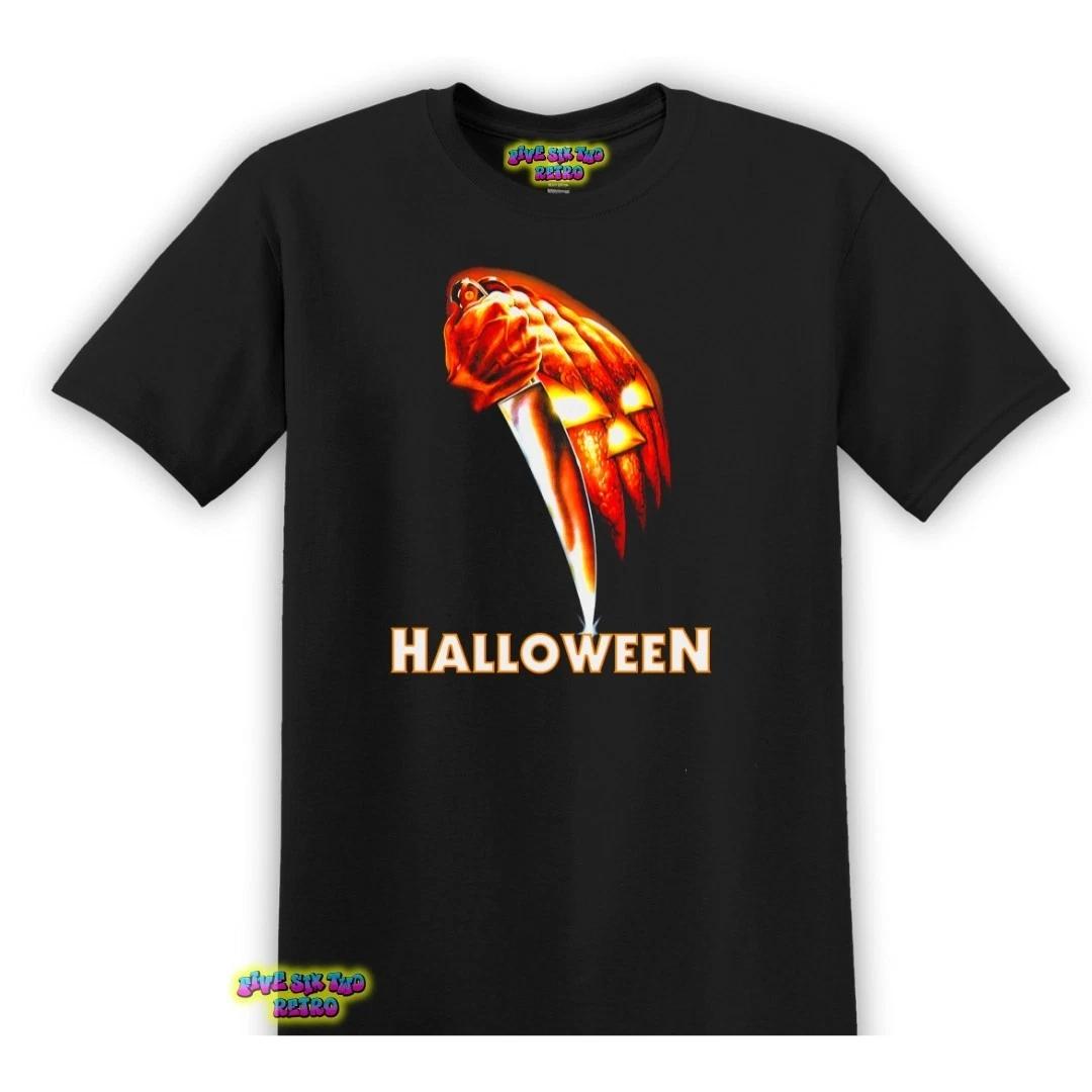 Halloween Horror Movie T-Shirt Black S-3XL Michael Myers XXXL