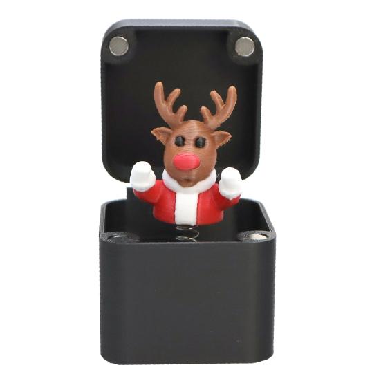 Vtipné dárky pro legraci Prostředníček v krabičce Kancelářský vtip Dárková krabička na žert Novinka Žertovný dárek k narozeninám, svátkům