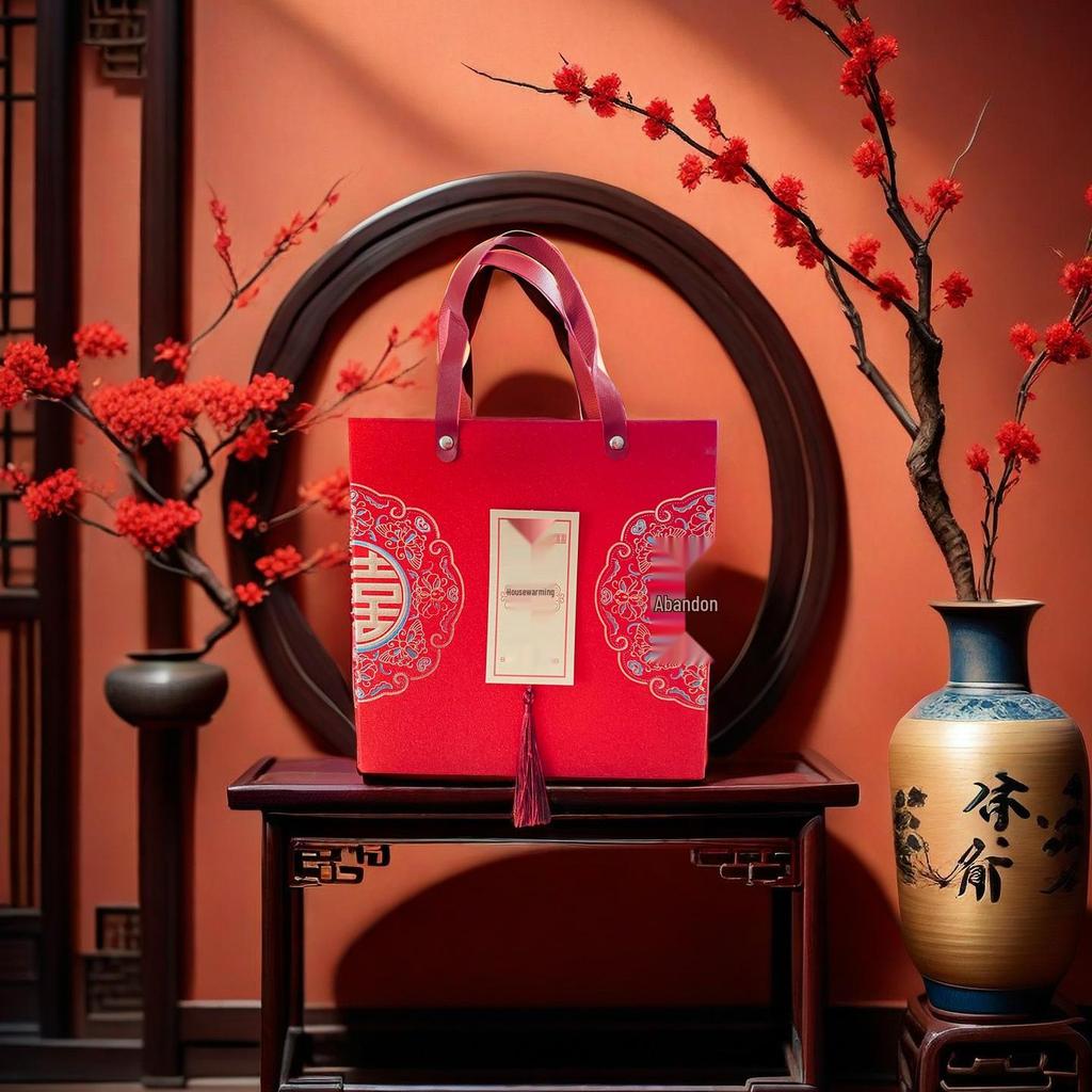 2025 Souvenir Handheld Wedding Candy Box & Engagement Gift Bag