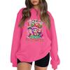 Women's Fashion Long-Sleeve Pullover Sweatshirt With Fun Movie-Themed Print
