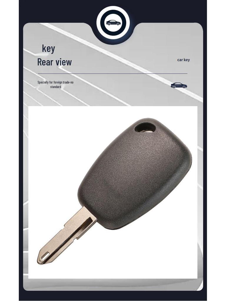 Renault 2-Tasten Schlüsselanhänger mit 433MHz ID46 PCF7946 Chip