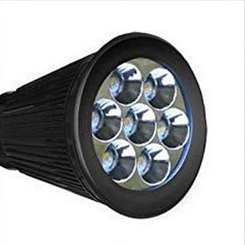 Ground Light Colorful ABS with Double Rotatable Joint Solar Spotlight for Outdoor Courtyard Garden