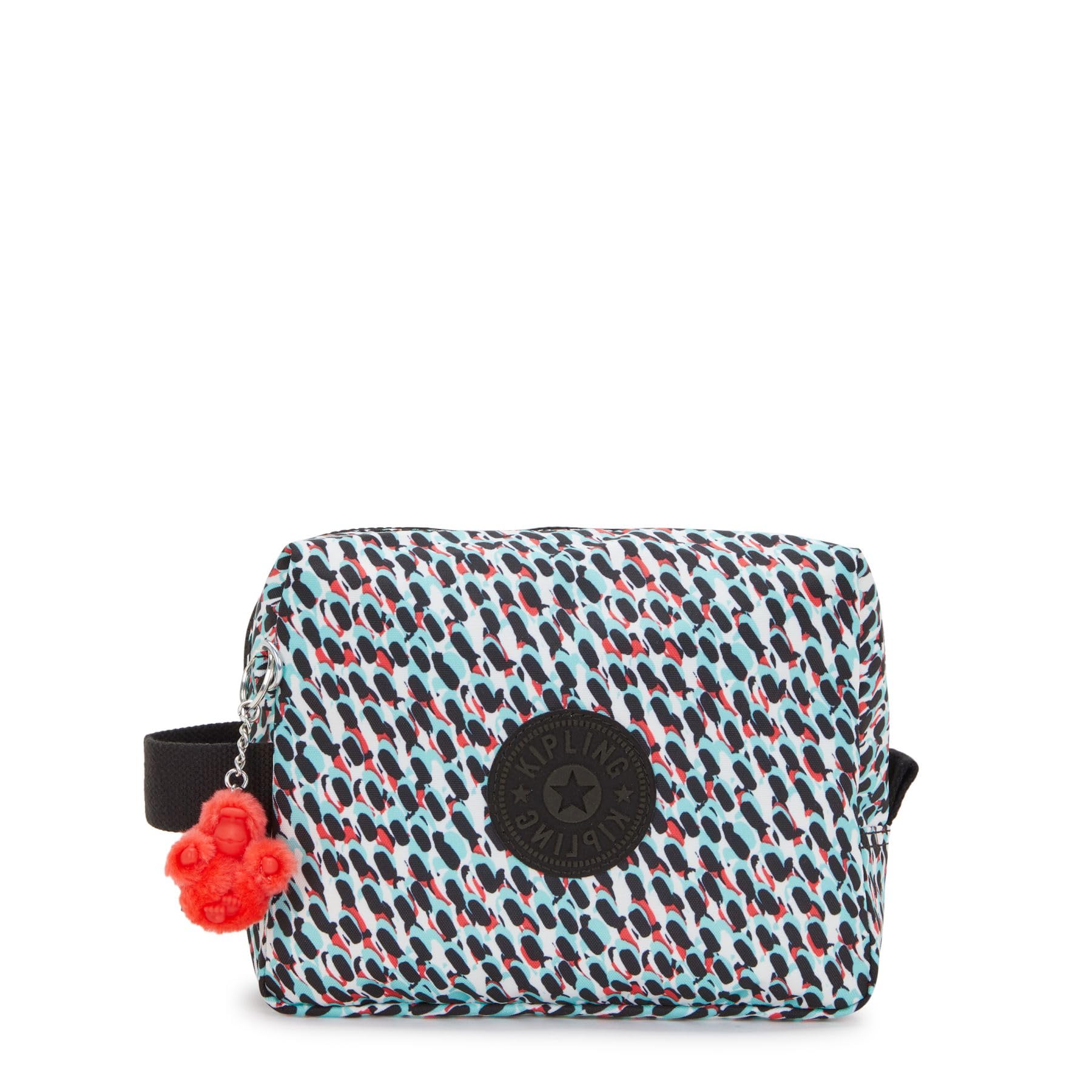 

Косметичка Kipling Parac с абстрактным принтом (большой)