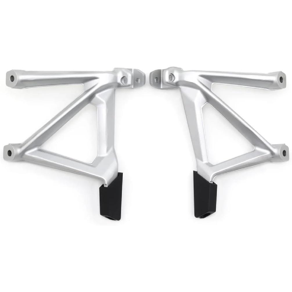 Motorcycle Foot Pegs R1250GS R1200GS Rear Passenger Footpegs Kit Footrests Foot Rest Bracket/Fit for BMW R1250 R1200 GS LC Adventure 2013-2023(Black)