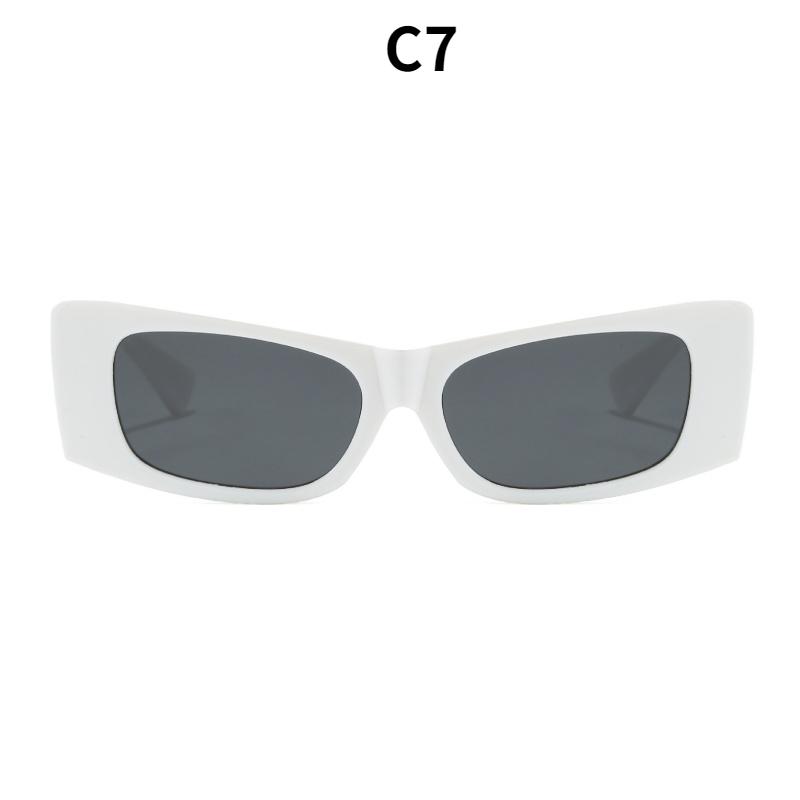Women's sunglasses, men's and women's fashion small square sunglasses