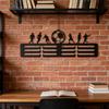 Football Medal Wall Hooks Star Pattern Clothing Use Multi-Style Metal Rack Hanger Bracket Eco-Friendly Triathlon Running Sport