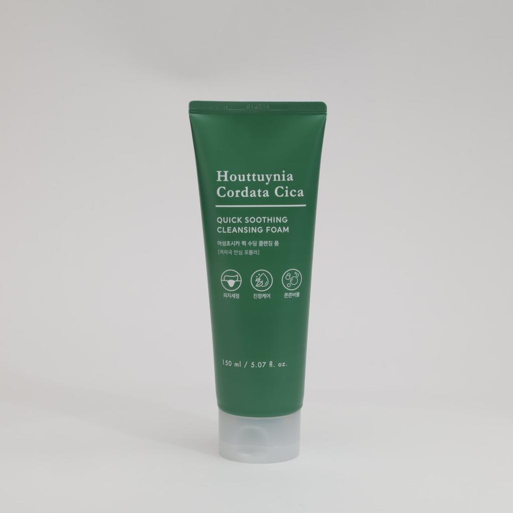 Tonymoly Houttuynia Cordata Cica Quick Soothing Cleansing Foam 150ml