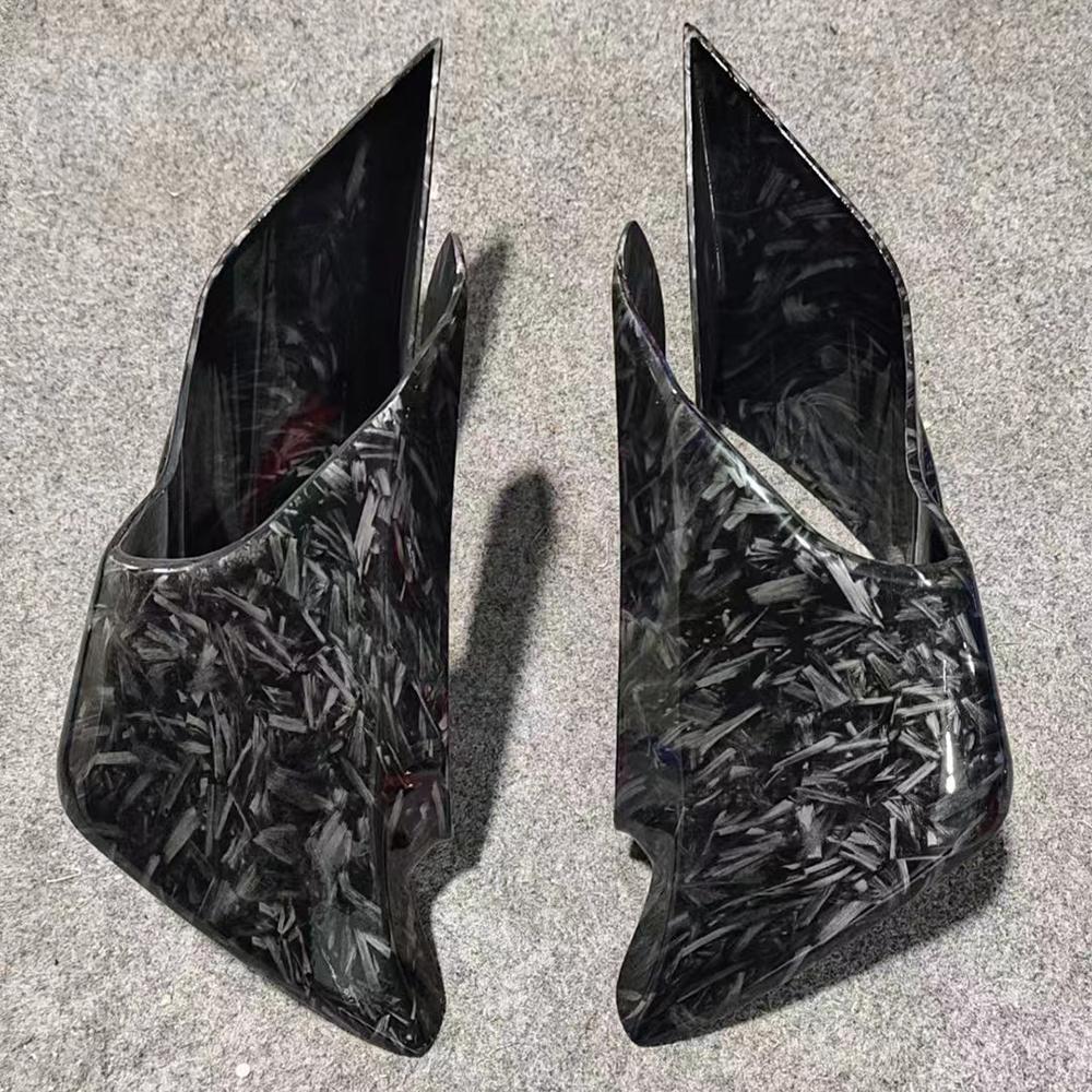 YZF-R1 2015+ For YAMAHA R1 R1M 2015-2024 Motorcycle Winglets Aerodynamics Side Fixed Wings Panels Fairing Kit ABS Plastic YZFR1