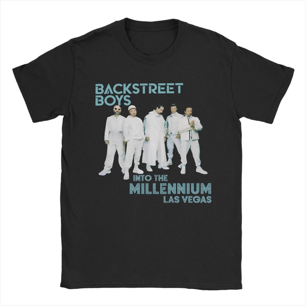 Backstreet Boys Back Millennium Tričko Pánske Dámske 100% Bavlna Úžasné Tričko Okrúhly Výstrih Tričká Krátky Rukáv Oblečenie Plus Veľkosť
