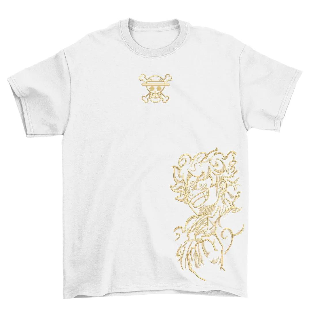Monkey D Luffy Gear Fourth Cotton TShirt Streetwear Casual S