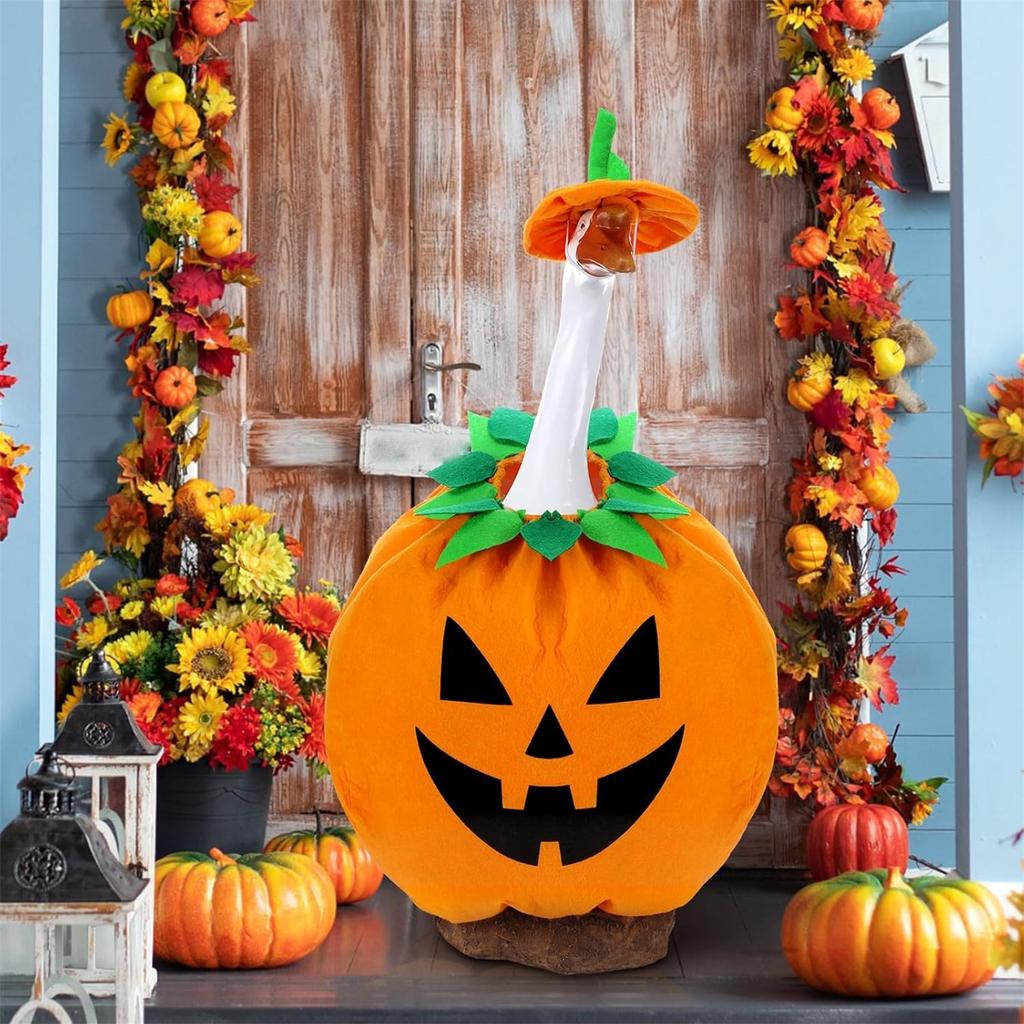 Halloween Porch Outfit Witch Clothes For High Cement Or Plastic Costume For Yard Outdoor Garden Patio Dress Up Concrete Statue Holiday Decor