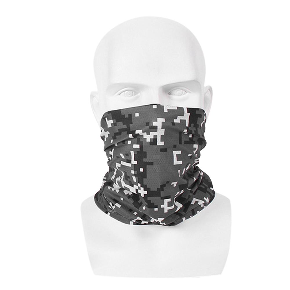 Camouflage Magic Thin Face Cover Anti Dust Fishing Cycling Bandanas Headscarf Riding Bike Scarf Motorcycle Face Mask