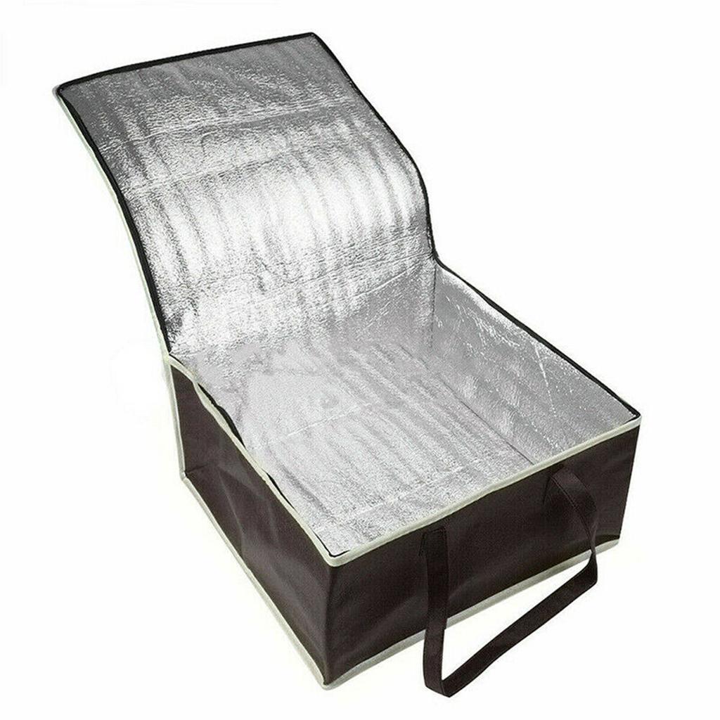 Food Insulated Bag Non-woven Thermal Warmer Zipper