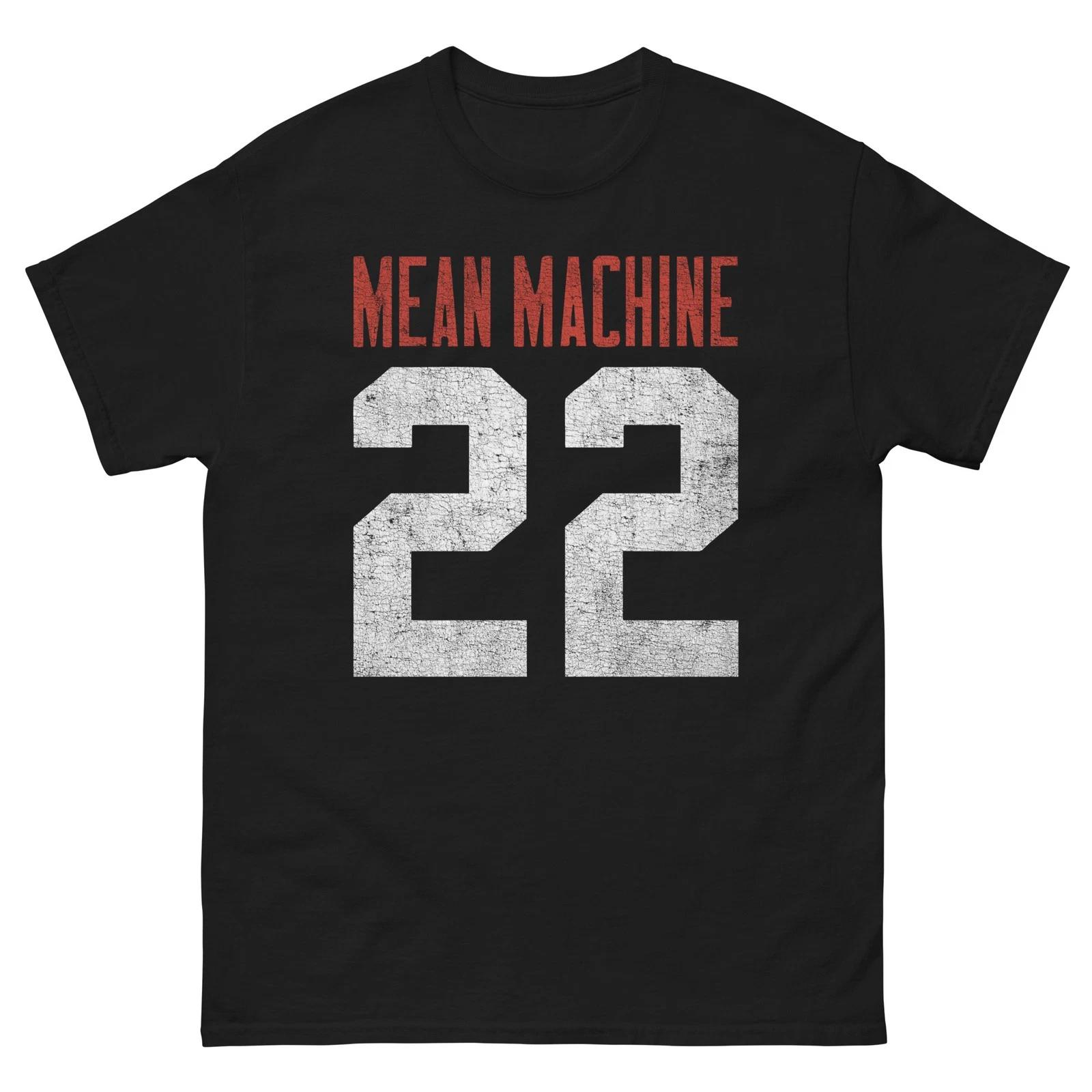 

Mean Machine 22 Graphic 100% Cotton T-shirt Mens Tees Top Unisex classic tee XL