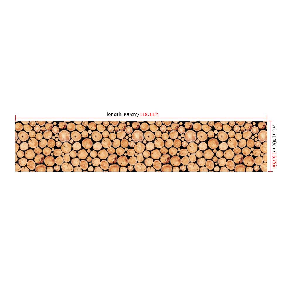 

3D-обои с узором из каменного кирпича, обои с отделкой и наклейкой, обои из каменного кирпича, водостойкий самоклеящийся фартук, легкосъемное настенное покрытие 40*300cm