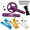 Prowheel Haomeng Horský klikový systém Hollow Integrated s jedním/dvěma převodníky pro 9-11 rychlostí.