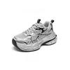 Silver dad shoes women's spring and summer new thick-soled breathable light and not tired feet casual shoes sports shoes women's shoes trend