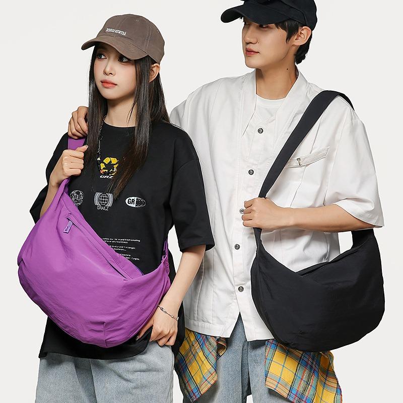 Casual Dumpling Bag Women's Large-capacity Commuting Breast Bag Versatile Messenger Bag Simple Shoulder Bag