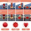 Fresh Gold Metal Wax Seal Molds 7Pcs Kit For Envelopes For Invitations Gifts Wine Packaging Mat