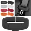 4Pcs Soft Silicone Anti-Collision Case Anti-Collision Protector Seat Belt Buckle Protector Anti-scratch Soft Protector Cover