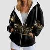 Women's 3D Zipper Hoodie