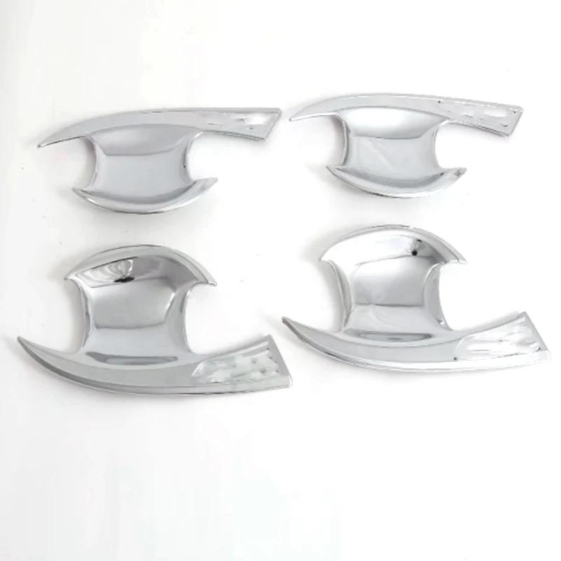 LHD RHD For Kia Cerato Forte K3 - ABS chrome silver Car Side Door Rearview Mirror Frame front rear Fog Light Lamp Cover