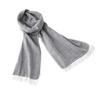 Imabari Towel Cotton Gauze Scarf, Thin Stole Muffler for Men Women, Unisex Shoulder Lap Cover, Autumn Winter Spring Gift, GTLINE, Gray