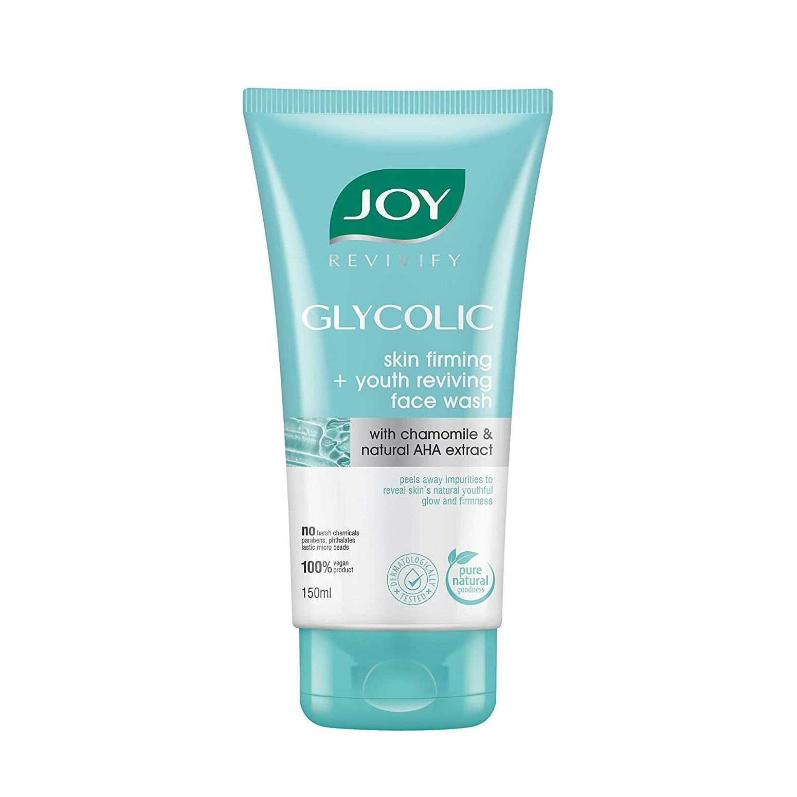 

Joy Revivify Glycolic – Укрепляющая кожу + омолаживающий гель для лица, восстанавливающий молодость - 150 мл